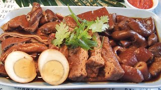 SUPER EASY Singapore Kway Chap 新加坡粿汁 Singapore Hawker Food • Teochew Chiu Chow Recipe [upl. by Azeel]