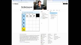 NYT Mini Crossword  October 24 2024 [upl. by Ahsimat]