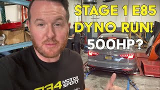 Life After Tune  Stage 1 E85 Dyno Run  034 Tune Review [upl. by Deste589]