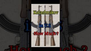 How Much Does a Kalashnikov Cost in the US Kalashnikov AK47 AKM AmericanMade Firearms gun [upl. by Roumell]