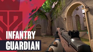 Infantry Guardian Skin Showcase  Valorant Guardian Skins [upl. by Brandea479]