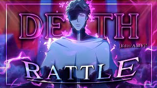 Death Rattle  Aizen Sosuke  Bleach TYBW EditAMV [upl. by Shanan]