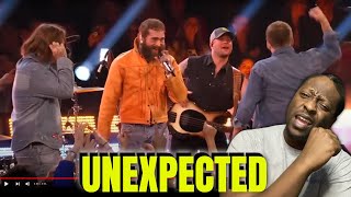 HIP HOP Fan REACTS To Hardy Morgan Wallen amp Post Malone Perform John Deere Green amp Pickup Man [upl. by Ardnahc374]