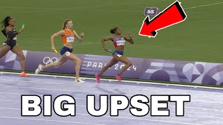 Must Watch Netherlands Upsets Usa in Mixed 4x400m Relay at Paris olympic 2024 Race Analysis [upl. by Capp]