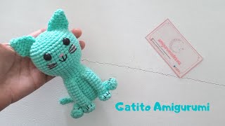 Como tejer un GATITO AMIGURUMI a CROCHET paso a paso [upl. by Enel]