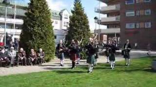 Oslo Caledonian Pipe Band visits Mysen pt 2 [upl. by Leor]