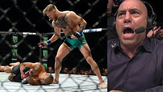 Live Reaction to McGregor Knocking Out Aldo at UFC 194 [upl. by Euqininod]