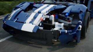 LEGO Ford GT 2022 Ultimate Supercar Build [upl. by Zoa]