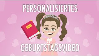 Personalisiertes Geburtstagsvideo  Geburtstagslied mit Namen  Noelle [upl. by Atterrol]