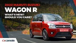 Maruti Suzuki Wagon R 2022 Model Launched  Price Features Mileage and Details Explained  CarWale [upl. by Anairdna]