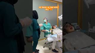 OT nurse with Dr funny 🤣🩺🥼 trending comedy medicaltec nursing medicaltec funny opd foryou [upl. by Lebam365]