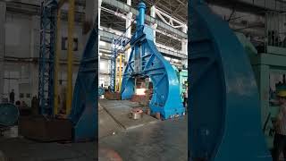 8Ton hydraulic forging hammer for open die forging anyangst hammer hydraulichammer [upl. by Eniladam]