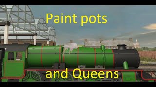 Paint pots and Queens  Trainz remake [upl. by Sylera200]