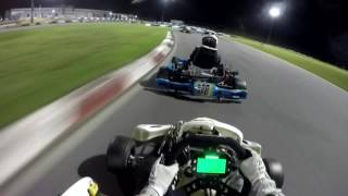 GoPro Motorplex Karting Challange Round 8 Briggs LO206 Senior Final [upl. by Cayla]