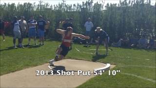 Shot Put Progression [upl. by Thurlow]