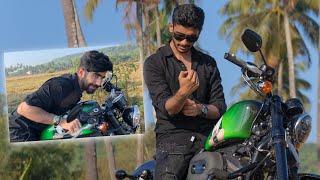 Behind the scenes of “Riding a Harley Davidson Roadster in Goa” [upl. by Florina]