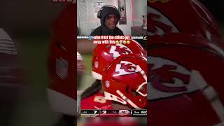 how much help does patrick mahomes need😂😂💀 shorts nfl viral funny [upl. by Nuhsar427]