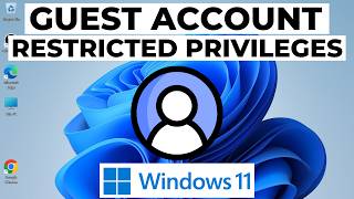 How to Create Guest Account in Windows 11 [upl. by Gabler]