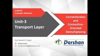 303  Connectionless and ConnectionOriented Demultiplexing [upl. by Rafaelof996]