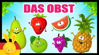 Das Obst auf deutsch lernen  German vocabulary  Fruits amp vegetables  Titounis [upl. by Henryk]