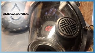 Cleaning Firefighter SCBA Masks  Ultrasonic Cleaning [upl. by Nnalyrehs]