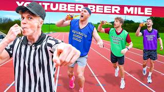 The ULTIMATE Drunk Beer Mile Race [upl. by Amiarom]