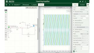 Building Inverting Amplifier circuit in Multisim simulation software multisim circuitsimulation [upl. by Libove35]