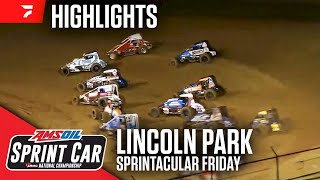 𝑯𝑰𝑮𝑯𝑳𝑰𝑮𝑯𝑻𝑺 USAC AMSOIL National Sprint Cars  Lincoln Park Speedway  Sprintacular  July 5 2024 [upl. by Sayer]