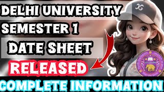 🛑 SecVacAecGe Complete Date Sheet viral Collegeinfohub [upl. by Okier]