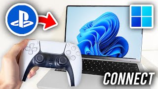 How To Connect PS5 Controller To PC amp Laptop  Wired amp Bluetooth [upl. by Einwahs325]