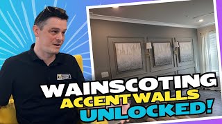 Wainscoting Accent Walls Unlocked [upl. by Nagear677]