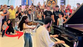 This 10 year old PRODIGY shocked the whole AIRPORT  😱 [upl. by Bernstein]