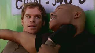 Doakes and Dexter fight scene [upl. by Martin433]