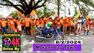 Nomination Day In The Town Of Morant Bay StThomas 812024 Jamaica 🇯🇲 [upl. by Minny]