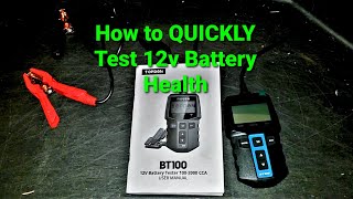 How to Test Your 12v Battery [upl. by Kalfas724]