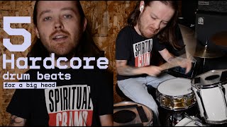 5 Hardcore Drum Beats Cro Mags YOT The Icemen Quicksand Snapcase [upl. by Dahsra]