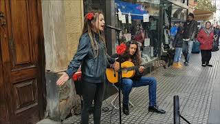 Flamenco en la calle Cádiz [upl. by Omer]