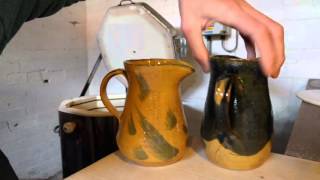 Cone 8 electric pottery kiln opening [upl. by Lourie555]