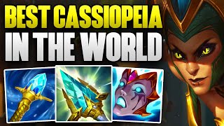 BEST CASSIOPEIA IN THE WORLD CARRIES HIS TEAM  CHALLENGER CASSIOPEIA MID GAMEPLAY  Patch 146 S14 [upl. by Ydnih932]