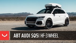 Vossen Hybrid Forged HF3 Wheel  Abt Widebody Audi SQ5 [upl. by Urbannai]