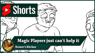 Magic players just cant help it  MTG Shorts [upl. by Howlend]