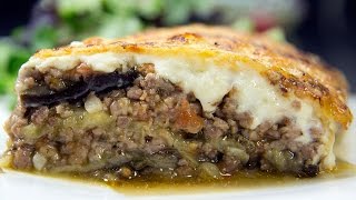 Moussaka traditionnelle faite maison  cest facile et délicieux [upl. by Carey]