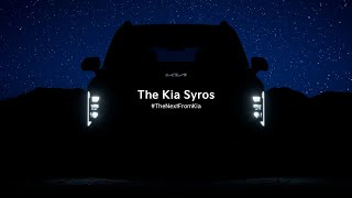 Kia India  The Kia Syros  TheNextFromKia [upl. by Arras]