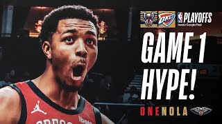 2024 NBA Playoffs Thunder vs Pelicans Game 1 HYPE [upl. by Schnorr]