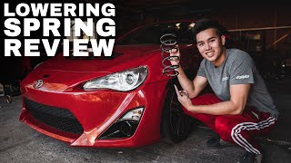 FRSBRZ Lowering Spring Review [upl. by Yreved]