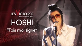 Hoshi  Faismoi signe Live Victoires 2022 [upl. by Paske]