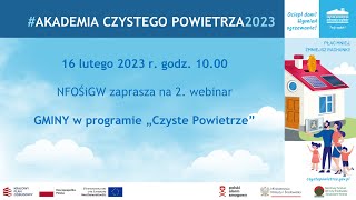 GMINY w programie quotCzyste Powietrzequot [upl. by Clemmie]