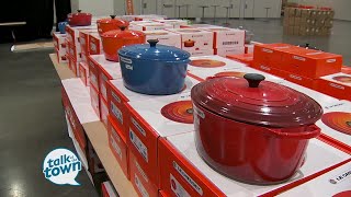 Ms Cheap Shops the LeCreuset cookware Factory to Table Sale [upl. by Ogu]