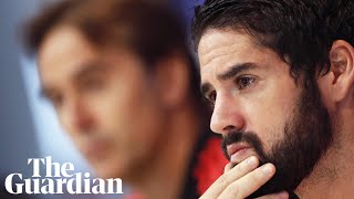 If Madrid sack Lopetegui they should sack us all says Isco [upl. by Earahs]