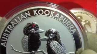 Silbermünze Kookaburra 10 Unzen  311 g Silber [upl. by Aniloj824]